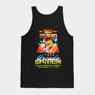 Self Trained Arcade Gamer Tank Top